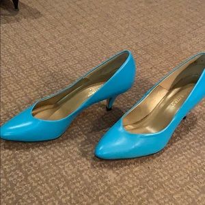 Blue heels